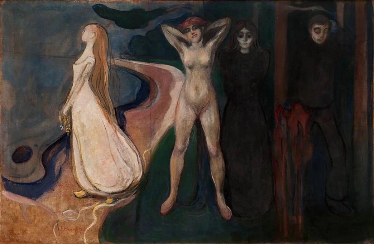 Donna in tre stadi (Sfinge) - 1895, Rasmus Meyer Collection, Bergen